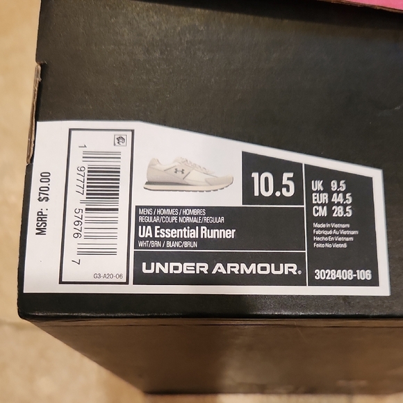 Under Armour White Sneakers - Picture 6 of 6